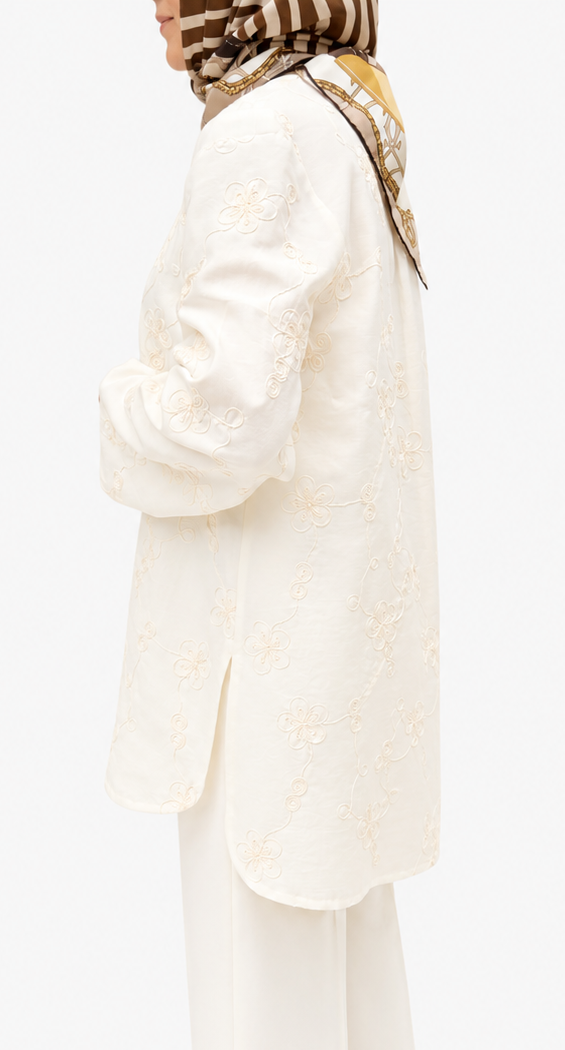 Embroidered Button Down